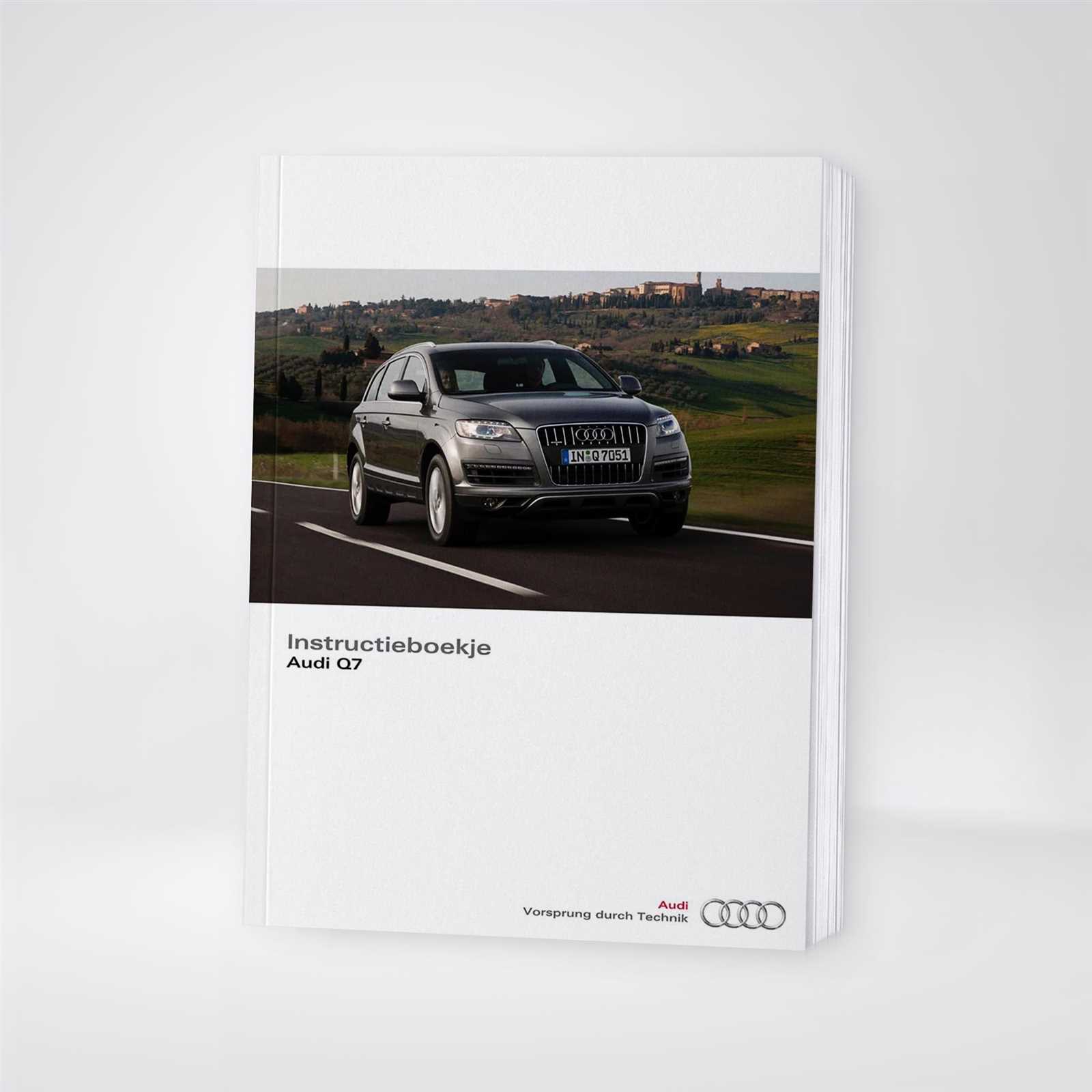 audi q7 owners manual 2018