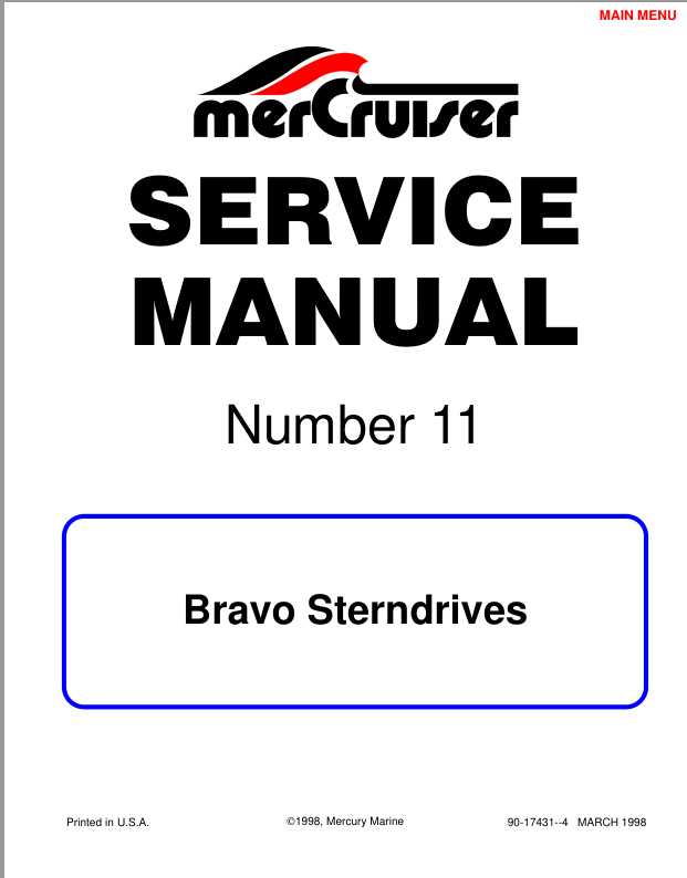 mercruiser 5.0 owners manual