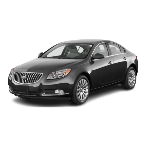 2012 buick regal gs owners manual