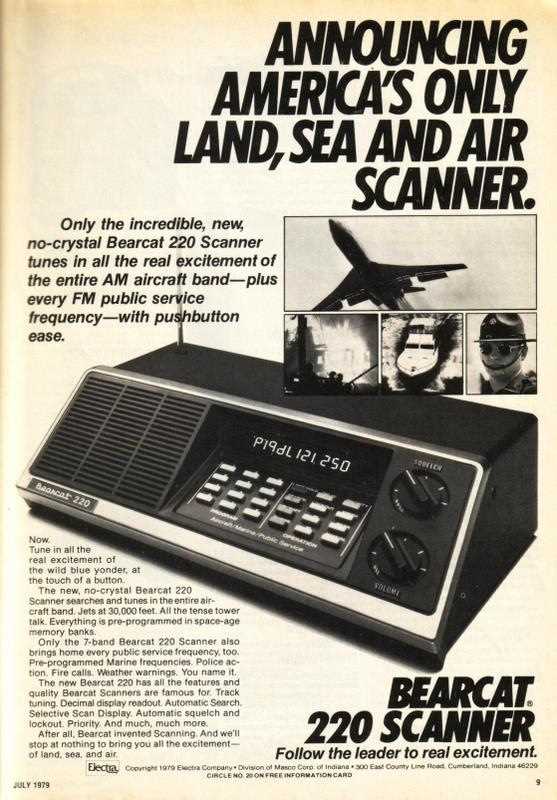 bearcat 220 scanner owners manual