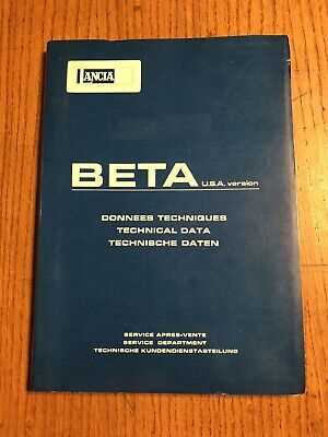 beta usa owners manual