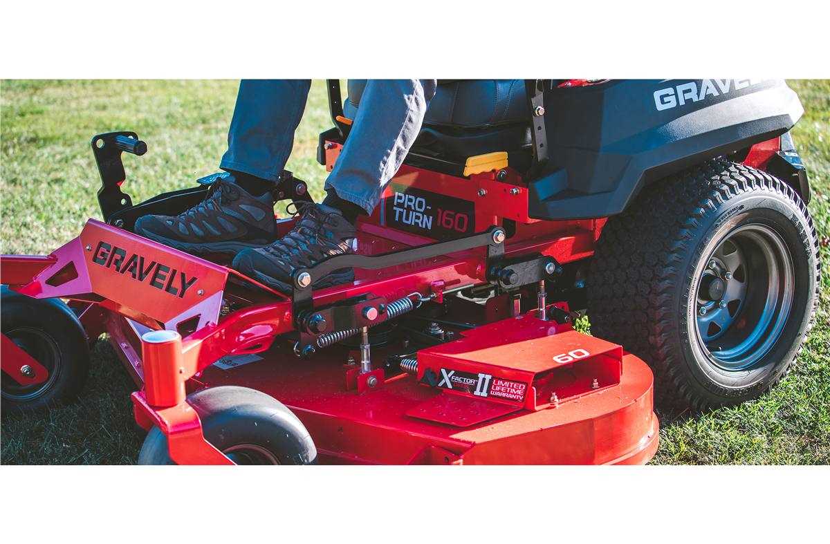 gravely pro turn 160 owners manual