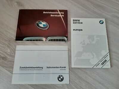 bmw e30 owners manual