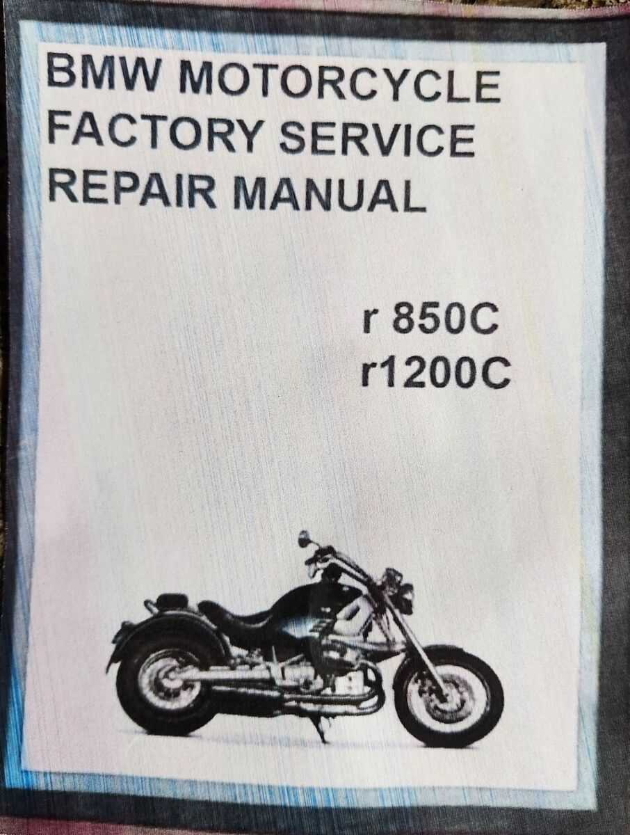 bmw r1200c owners manual