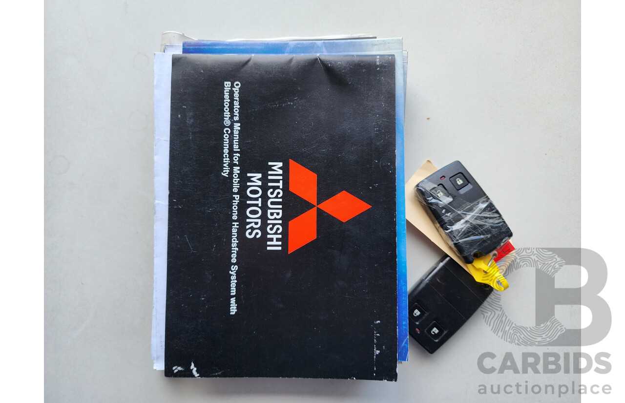 2007 mitsubishi outlander owners manual