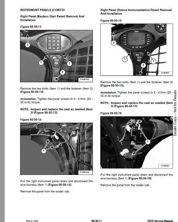 bobcat s590 owners manual