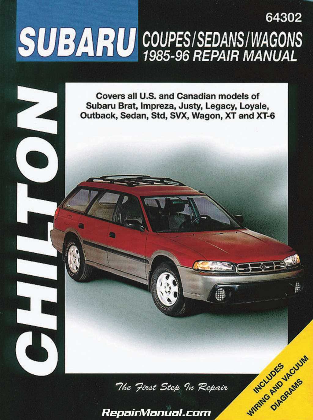 1997 subaru legacy outback owners manual