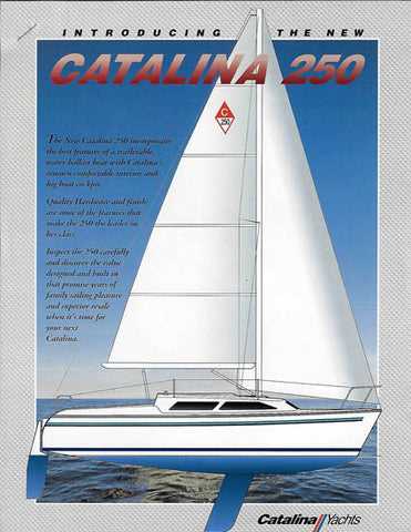 catalina 250 owners manual