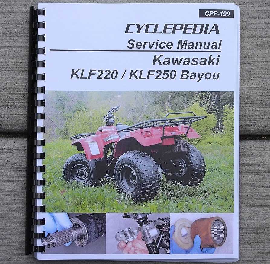 kawasaki bayou owners manual