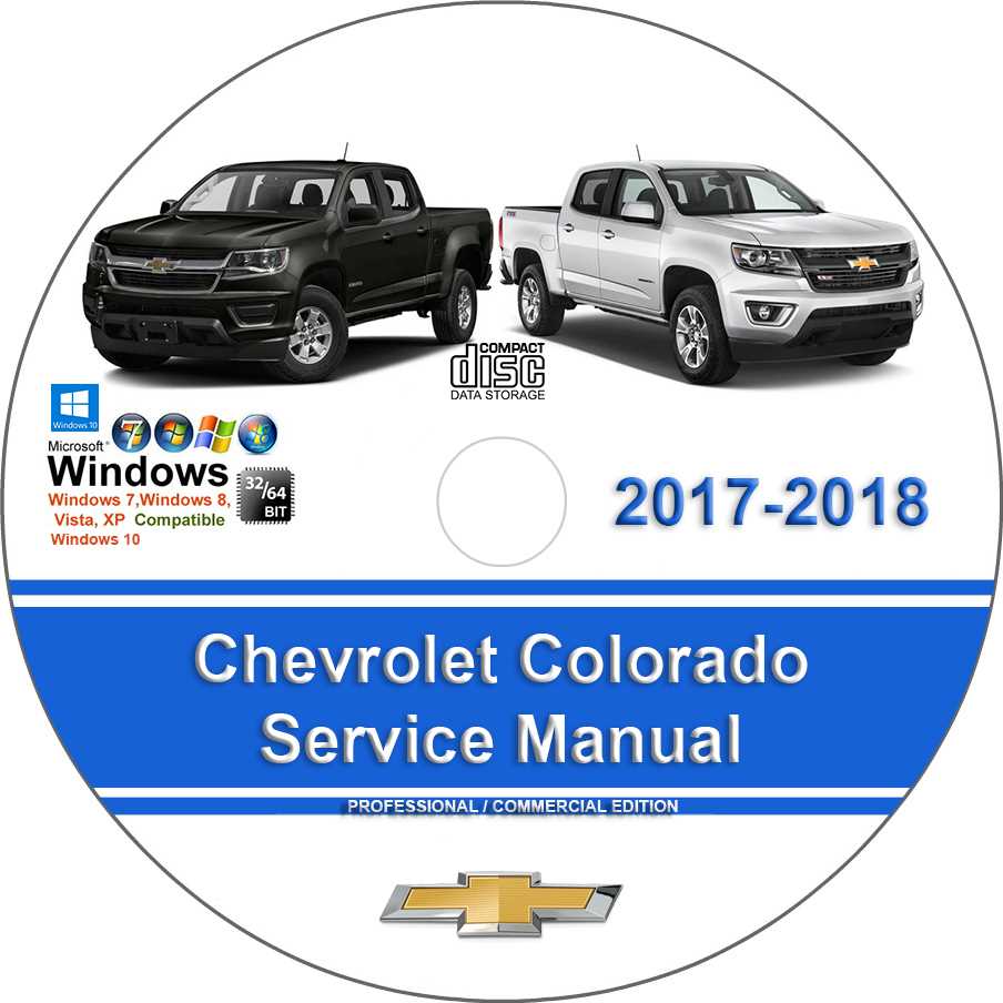 chevy colorado owners manual 2018