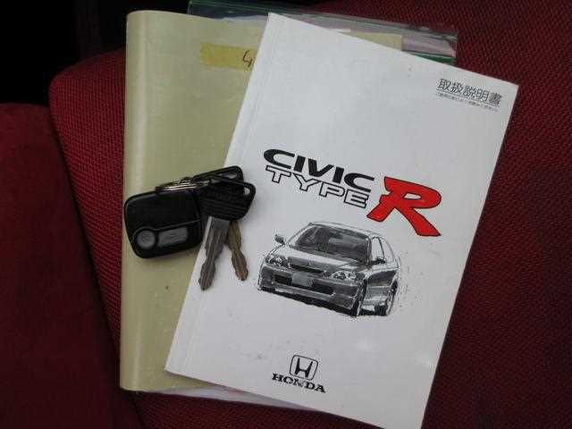 civic type r owners manual