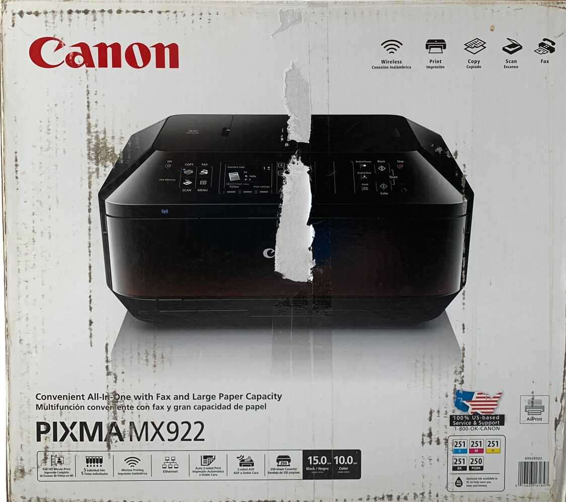 owners manual for canon mx922 printer