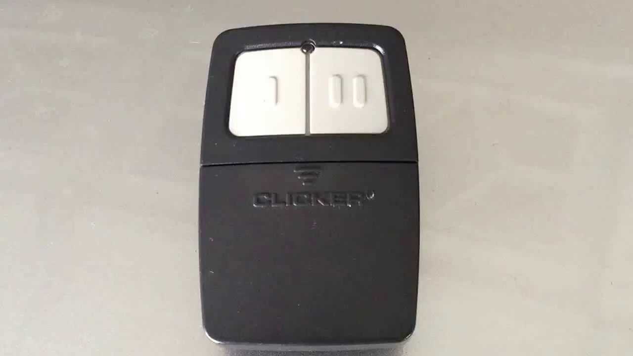 clicker keypad owners manual