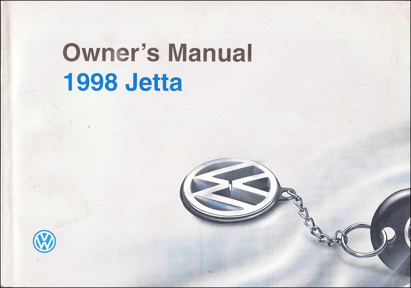 1999 volkswagen jetta owners manual