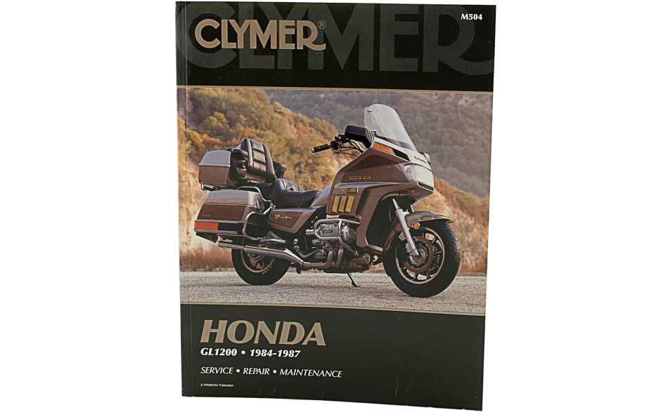 1986 honda goldwing aspencade owners manual