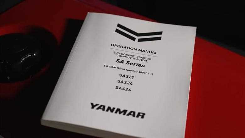 yanmar 424 owners manual