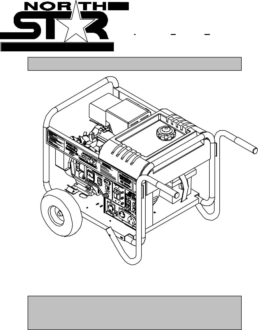 coleman vertex 5500 generator owners manual