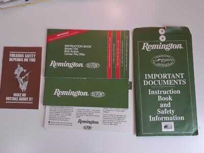 remington 700 owners manual