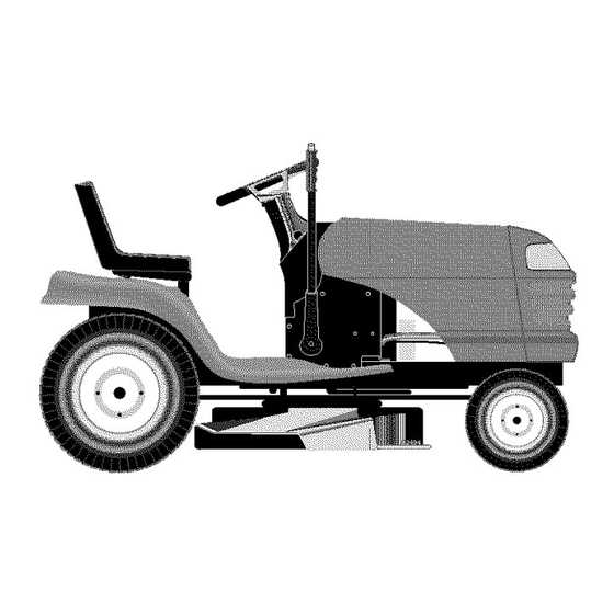 craftsman riding lawn mower lt1000 owners manual