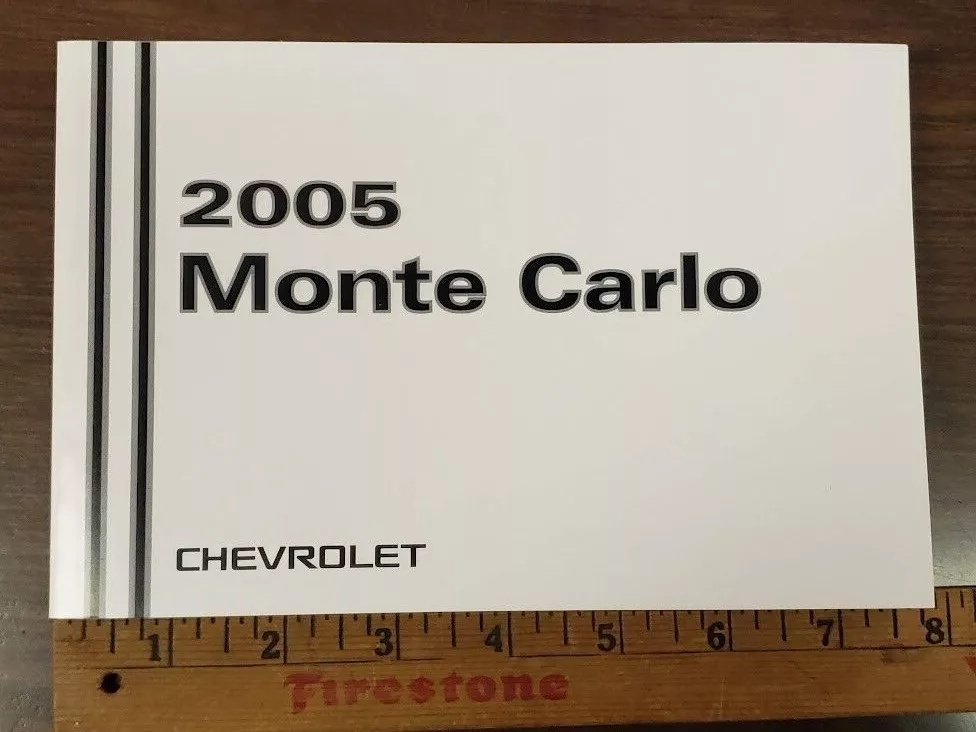 2005 chevy monte carlo owners manual