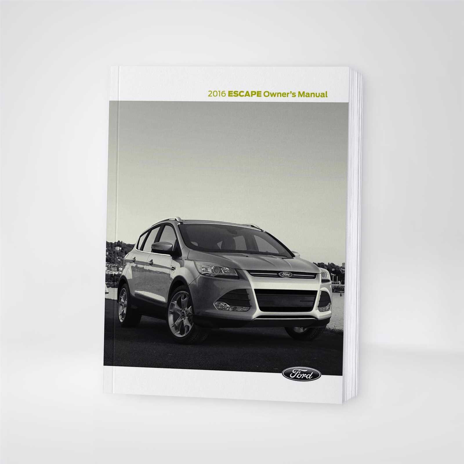 2012 escape owners manual