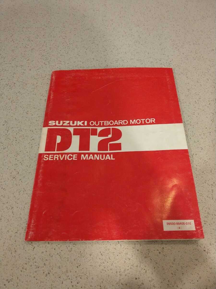 suzuki dt 9.9 outboard owners manual