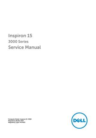 dell inspiron 15 3000 owners manual