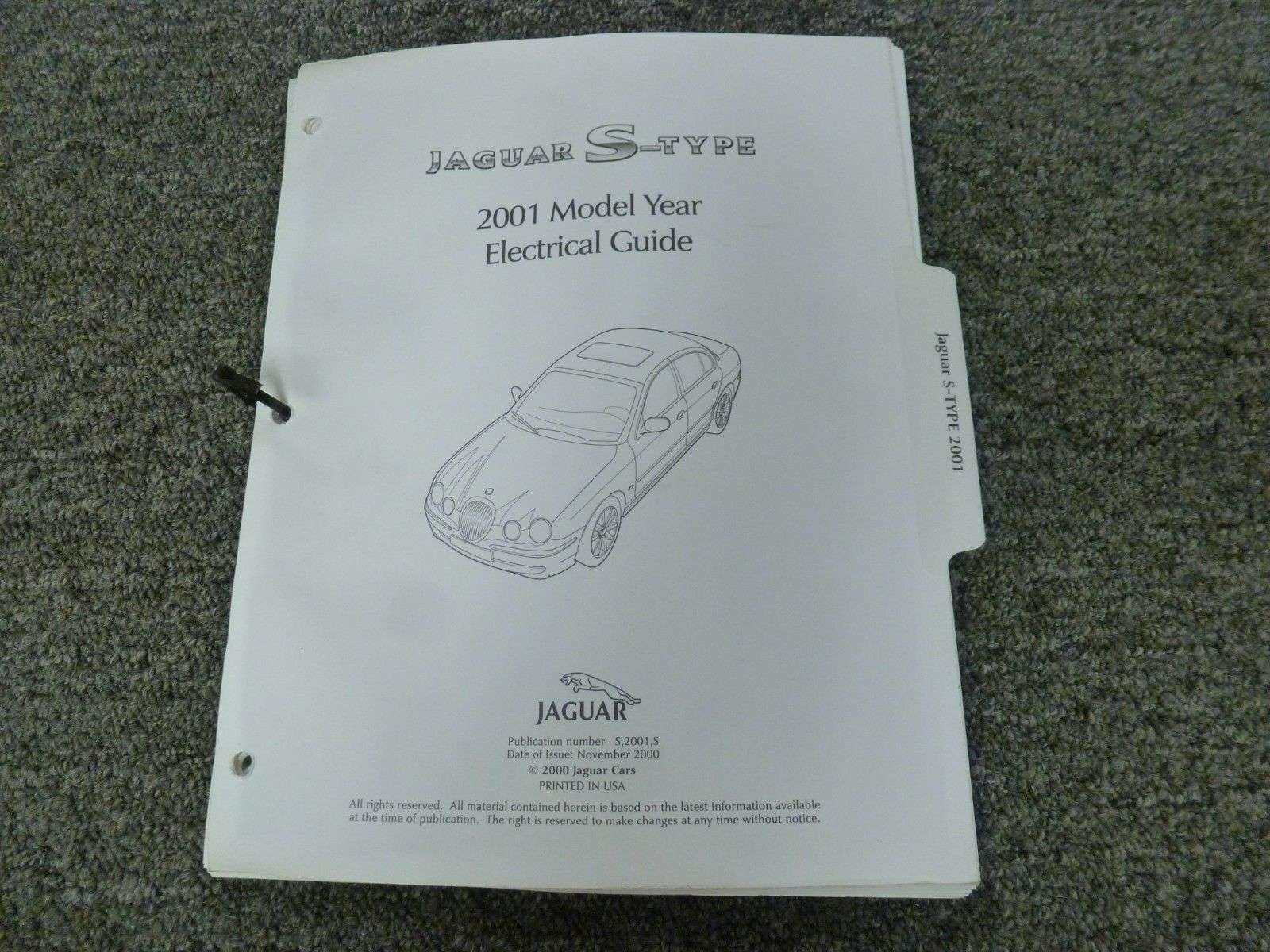 jaguar s type owners manual