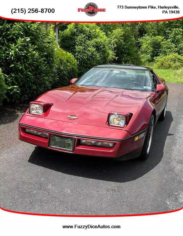 1989 corvette owners manual