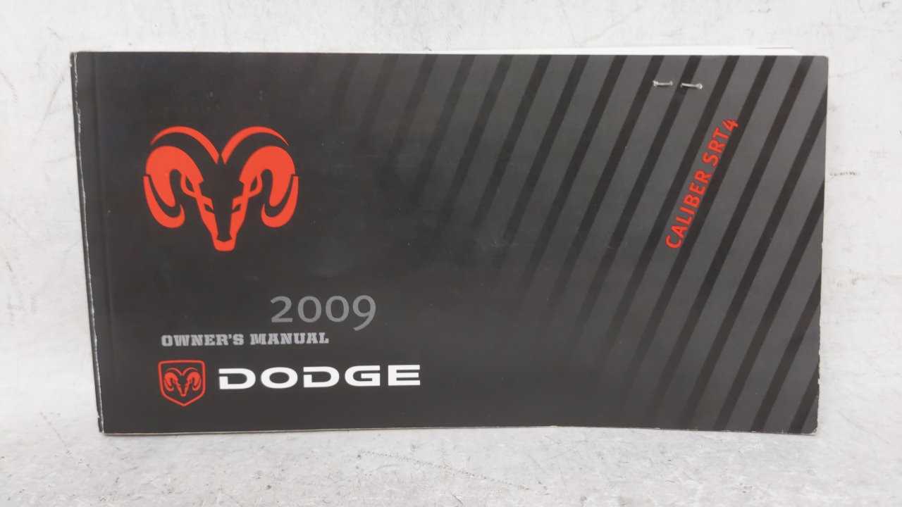 dodge caliber owners manual