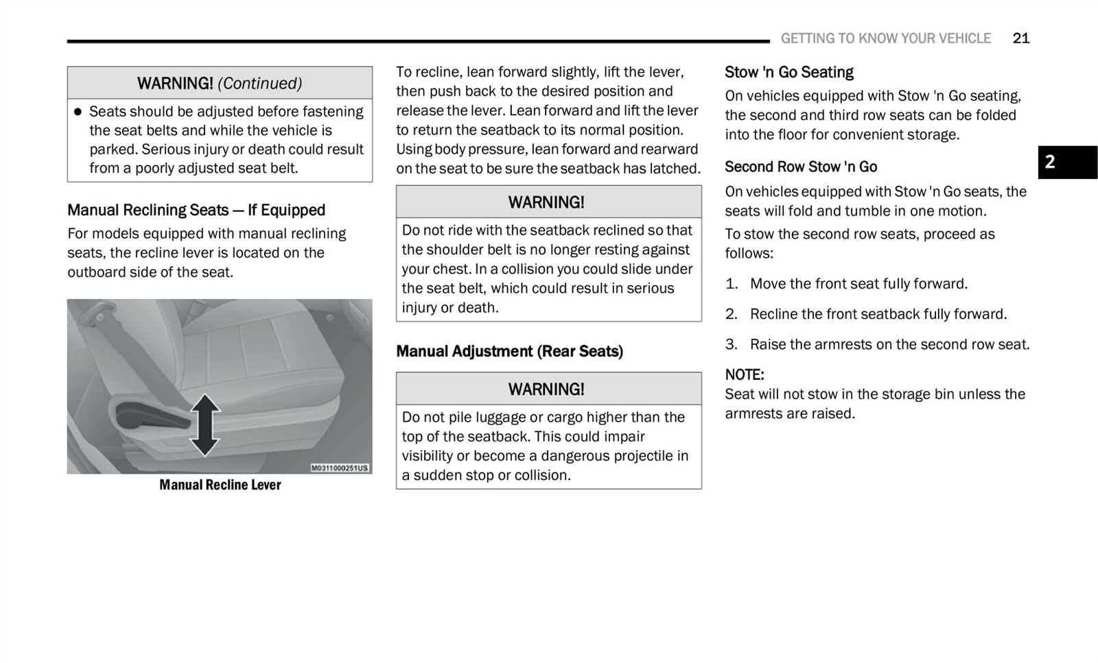 dodge grand caravan owners manual