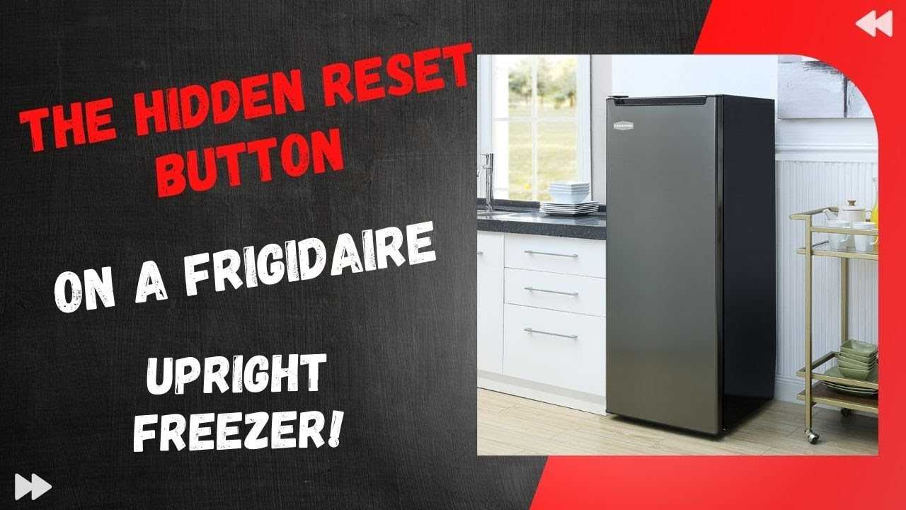 frigidaire freezer owners manual