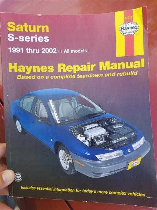 1998 saturn sl2 owners manual