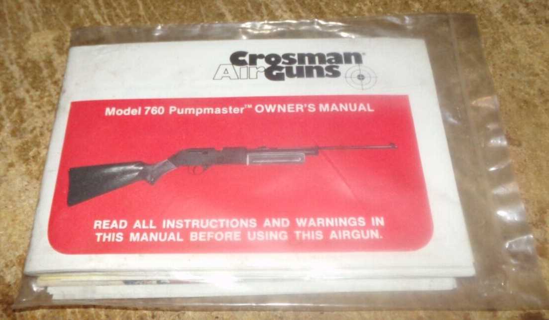 760 pumpmaster owners manual