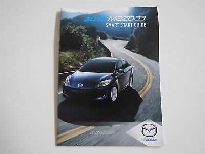 2013 mazdaspeed 3 owners manual