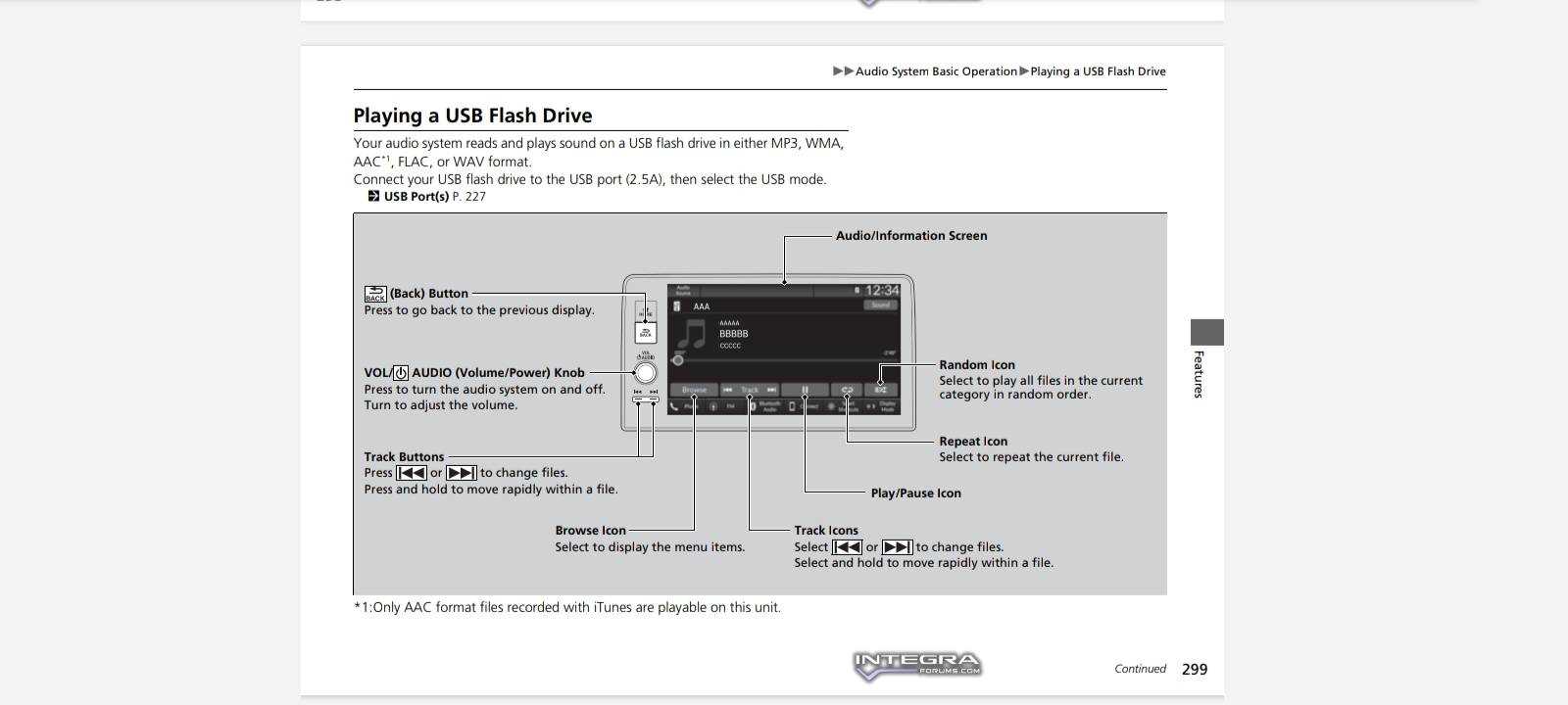 acura integra 2023 owners manual