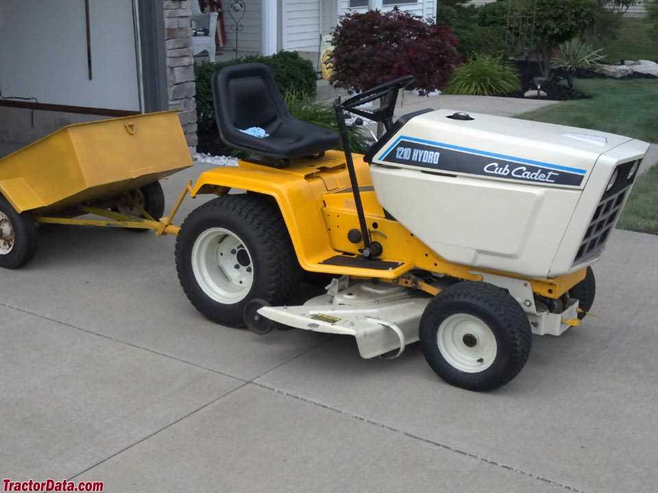 cub cadet lawn tractor owners manual