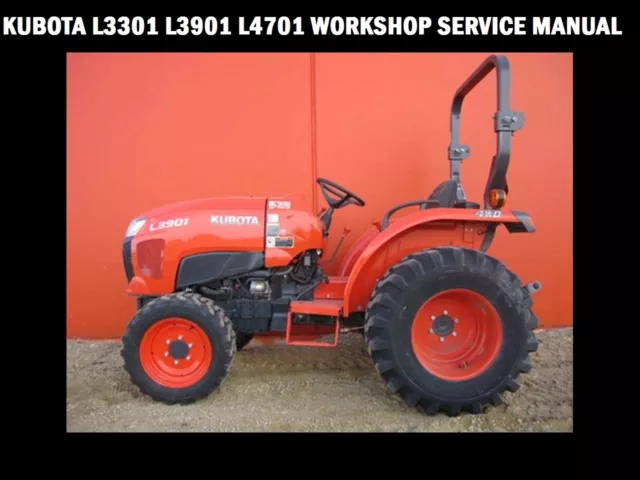 kubota l4701 owners manual