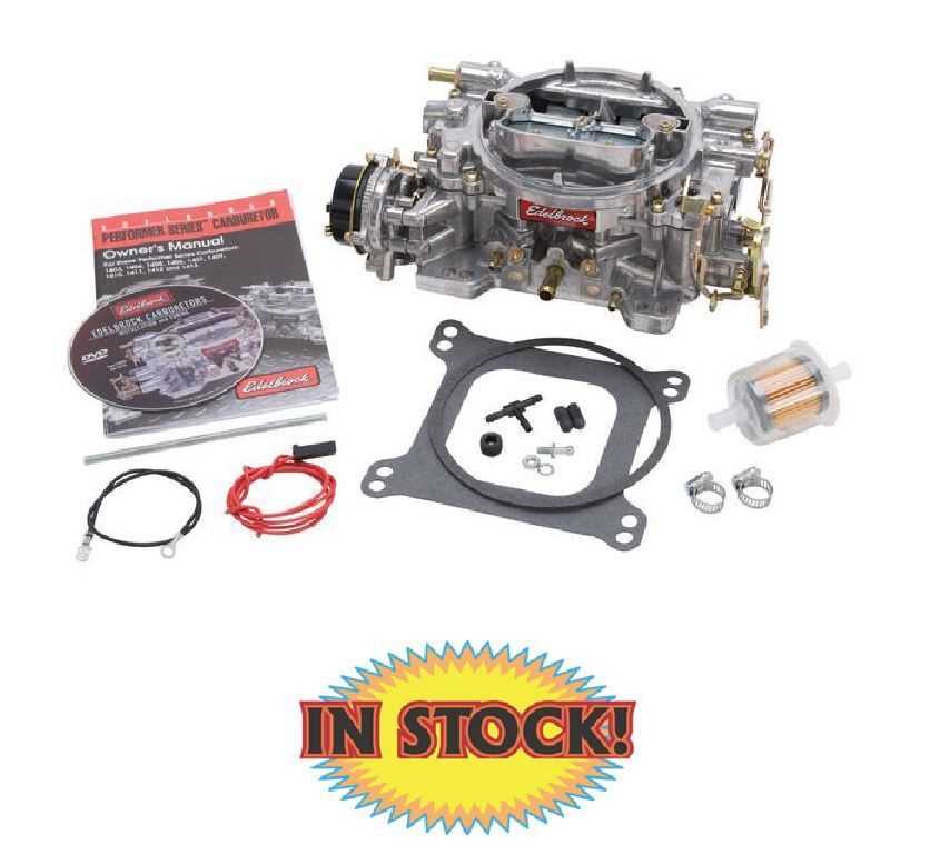 edelbrock 1407 owners manual