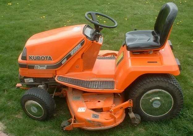 kubota g1800 owners manual