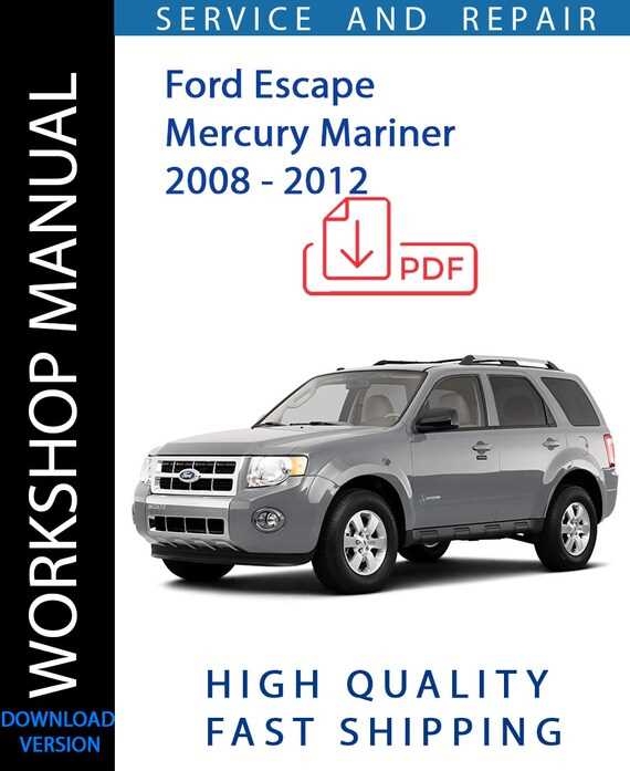 2012 ford escape owners manual