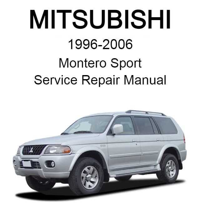 2002 mitsubishi montero sport owners manual