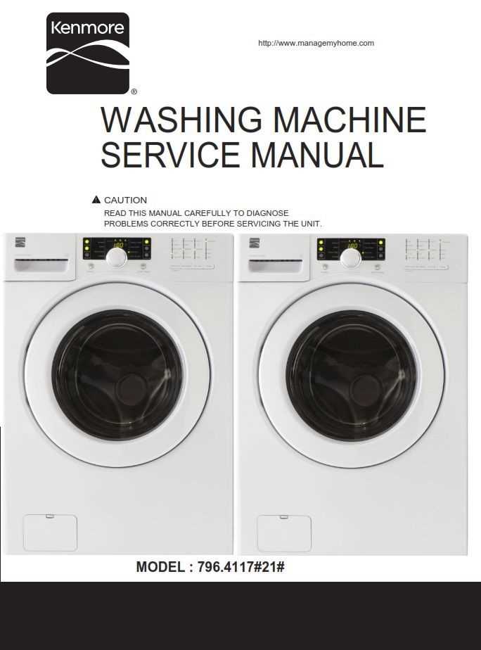 kenmore front load washer owners manual