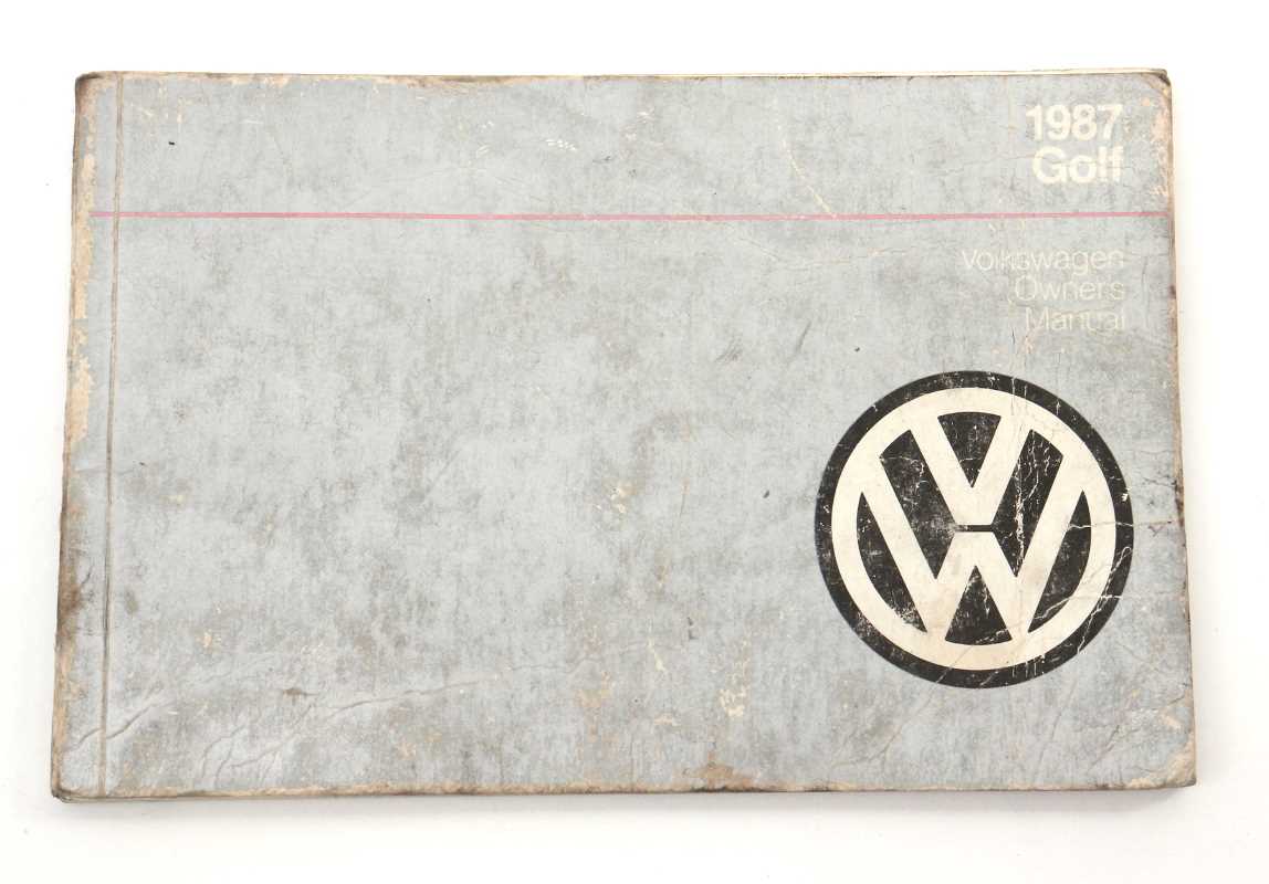 volkswagen golf r owners manual