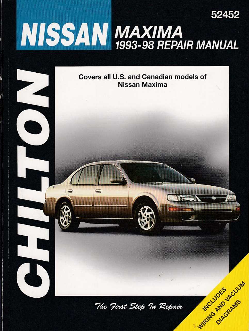 1998 nissan maxima owners manual