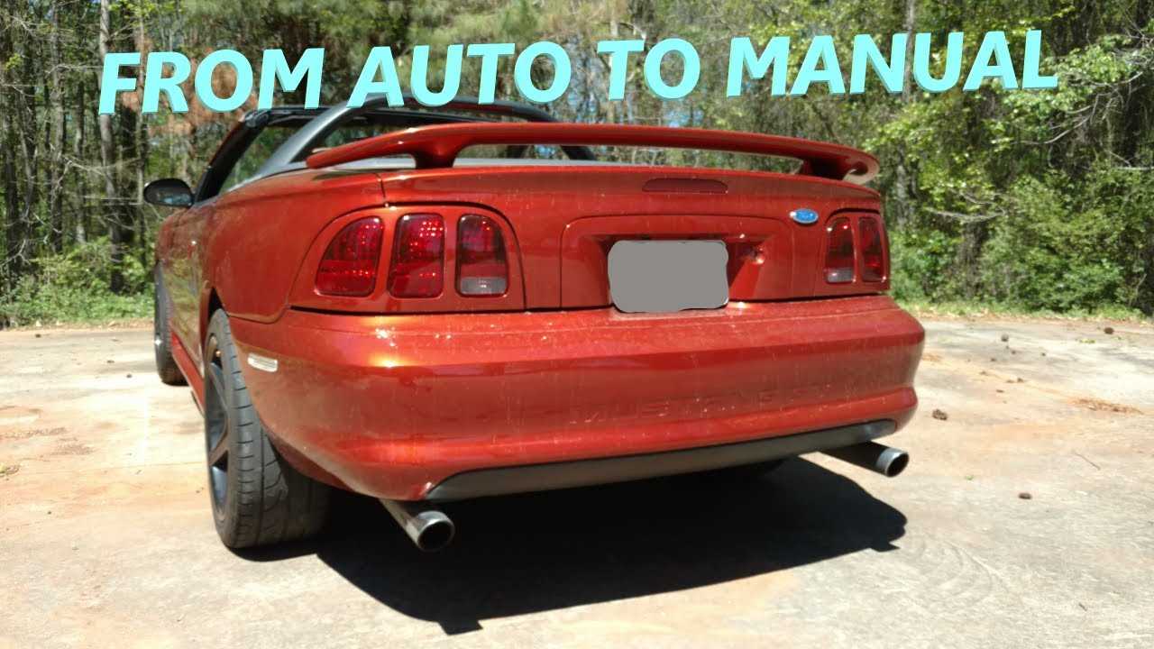 1996 mustang gt owners manual