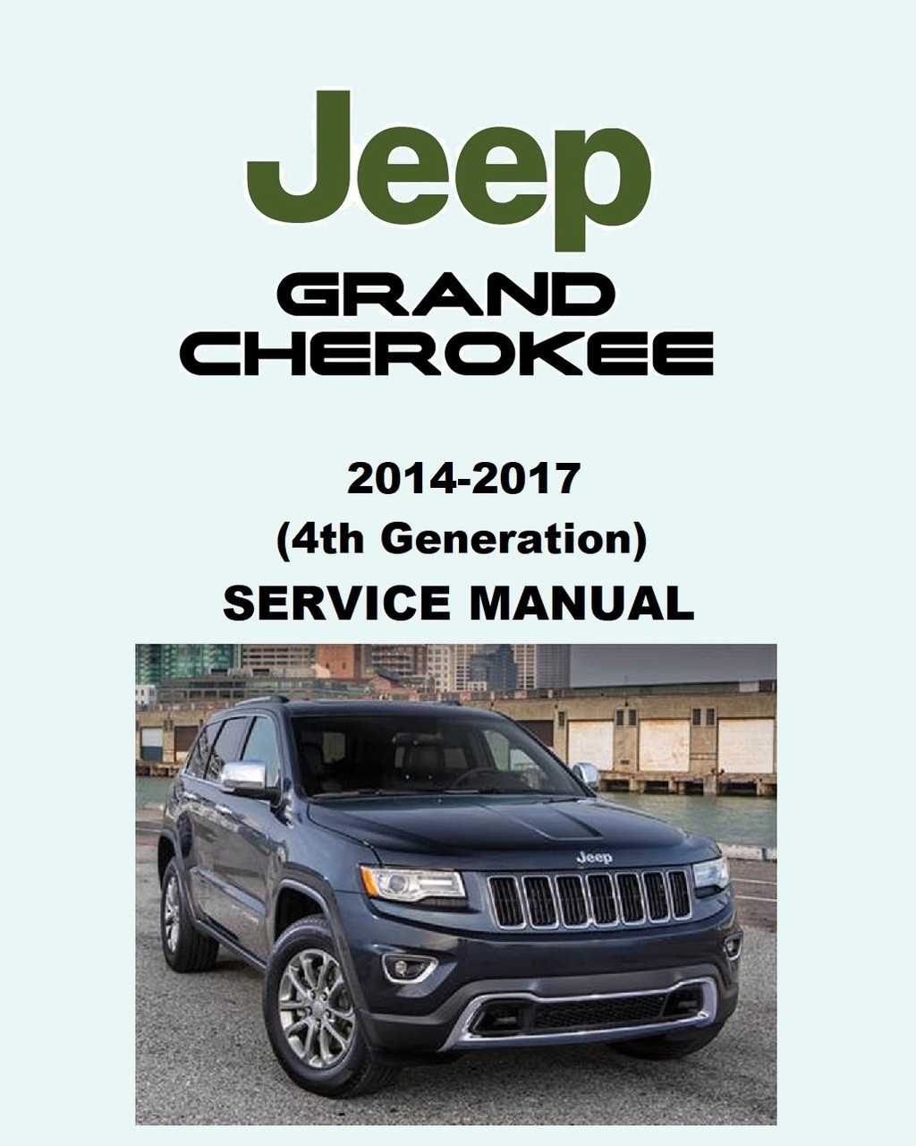 jeep cherokee 2017 owners manual