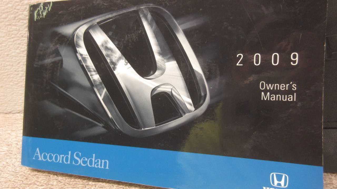 2009 honda accord lx owners manual