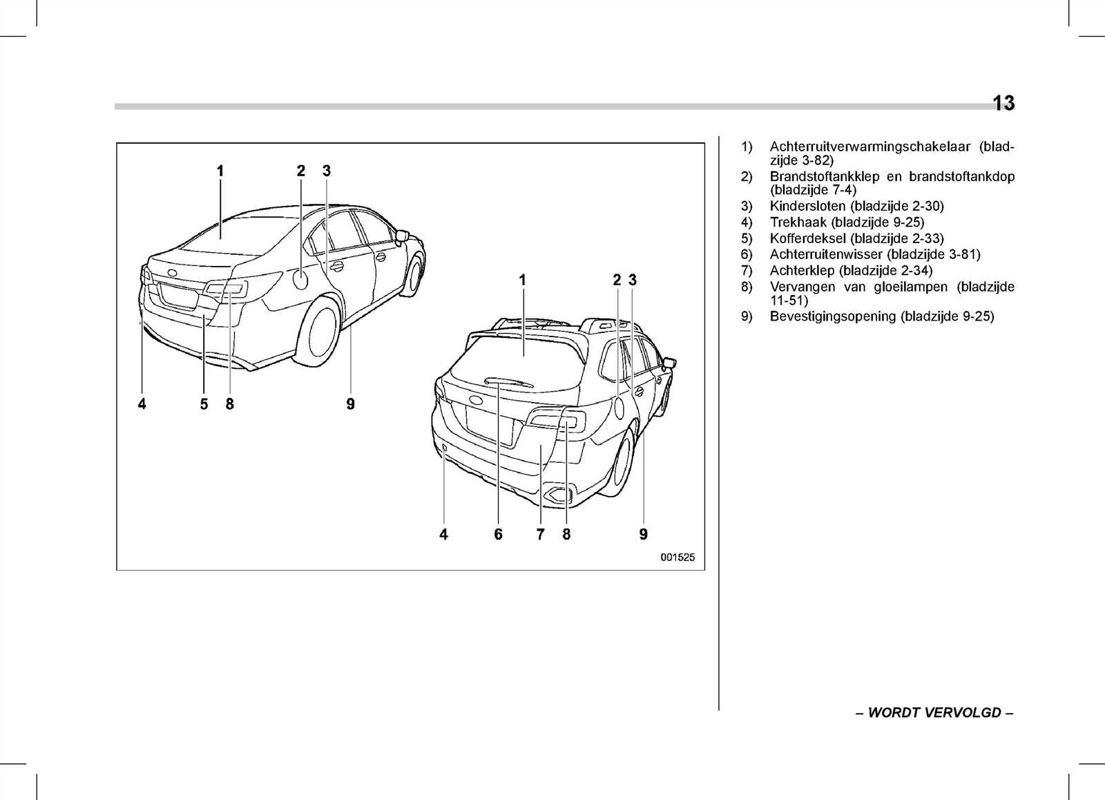 2019 subaru outback owners manual