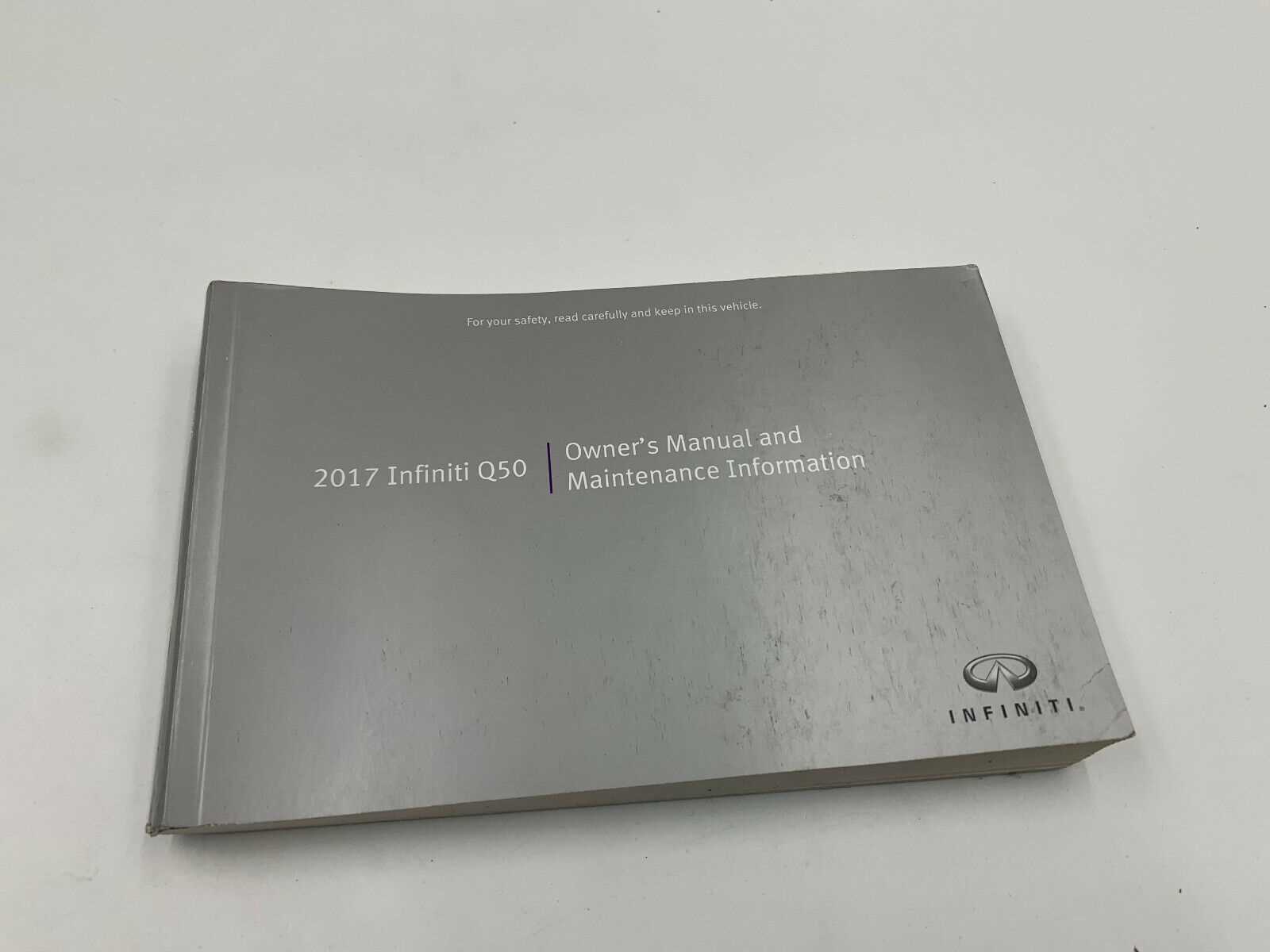 2017 infiniti q50 owners manual